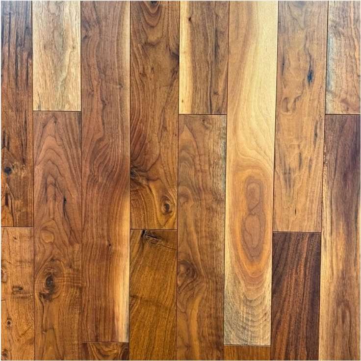 Natural Walnut engineered flooring