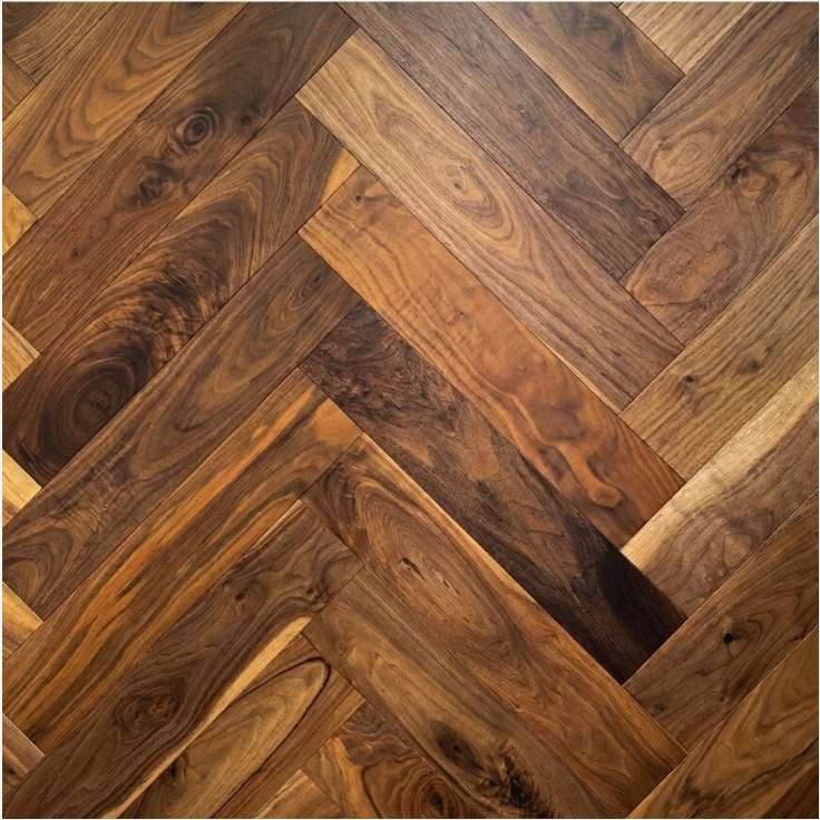 Natural Walnut (Herringbone), Engineered Walnut